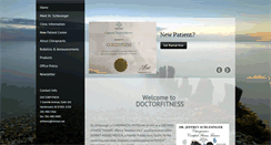 Desktop Screenshot of chirofitness.biz